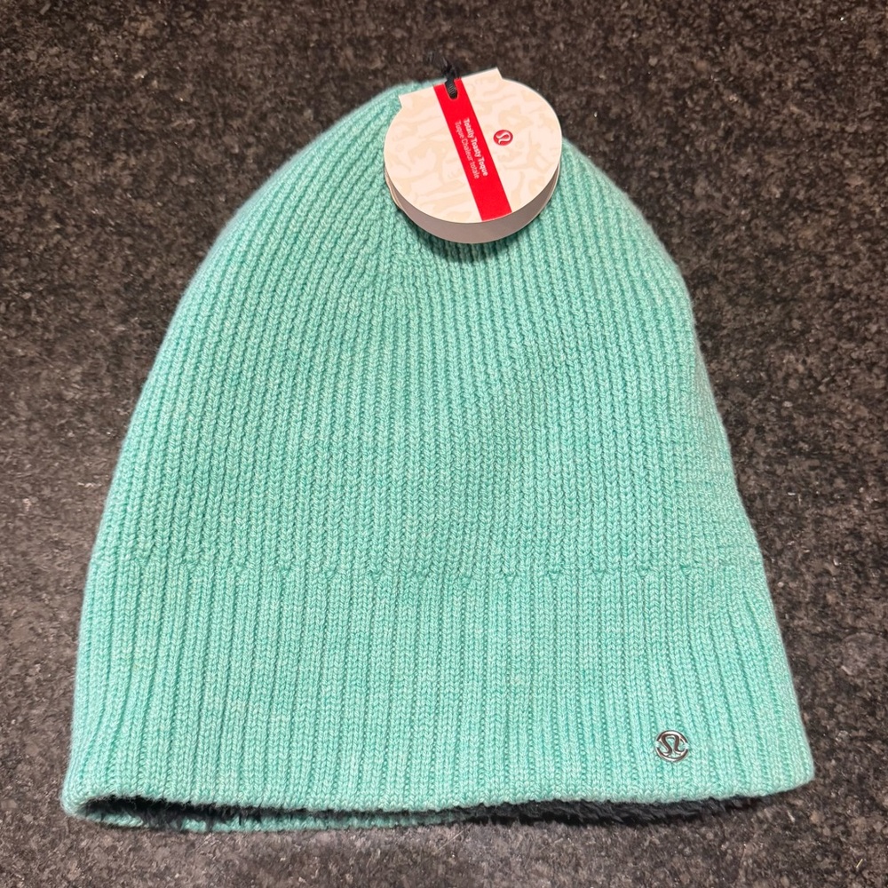 Vintage lululemon cozy knit hat Sherpa fleece lined